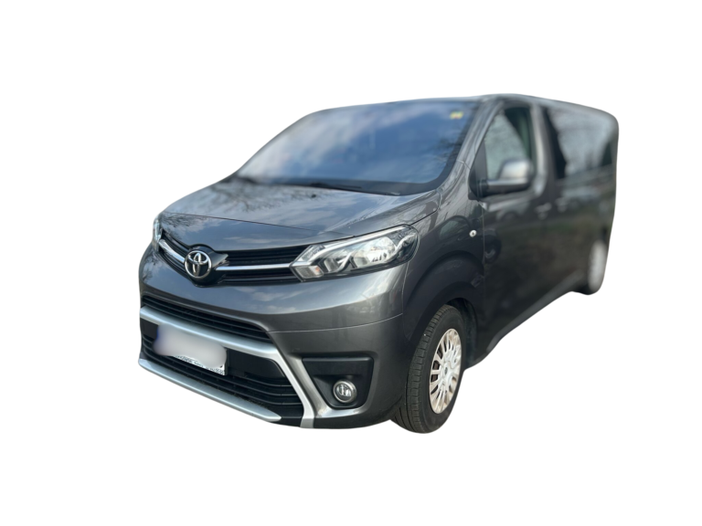 Toyota Proace Szary (9.os) 2021 LONG - wynajem auta w Krakowie, Slawa Rent