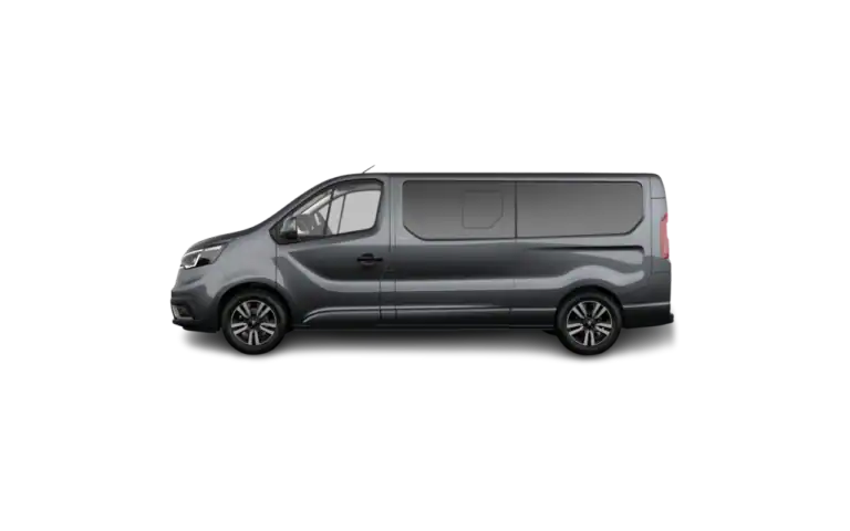 Renault Trafic Szary (9. os) LONG - wynajem auta w Krakowie, Slawa Rent
