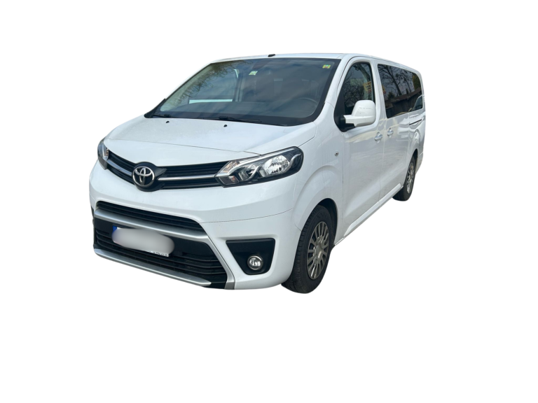 Toyota Proace Biały (9.os) 2023 LONG - wynajem auta w Krakowie, Slawa Rent